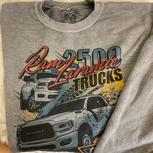 Vintage Ram car racing oversized sweatshirt